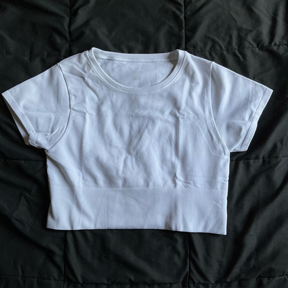 Offline by Aerie Seamless Cropped Tee